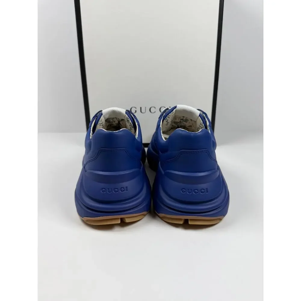 Size 8US - Gucci Rhyton NY Yankee Blue NEW